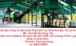 Cần Bán Công Ty Sản Xuất Phân Bón Tại KCN Phú Mỹ, Thị Xã Phú Mỹ, Tỉnh Bà Rịa Vũng Tàu